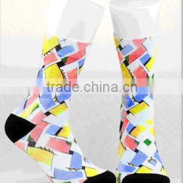 Women's ankle sublimation socks custom print socks