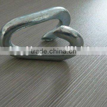 Galvanize Carabiner Wholesale Steel Electric Galvanized Repair Lap Link Zinc Plated Hardware Manufacture photo-5
