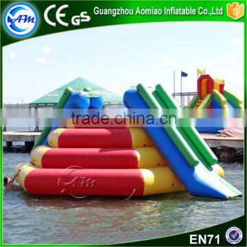 Inflatable water toys slides aqua park water slide for adults