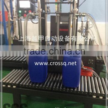 Semi-auto Double-Nozzle Liquid Filling Machine FM-SWD-F Special for foaming liquid