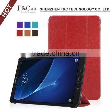 Guangdong Lightweight Multicolor Hot Press Super Slim Smart Stand Flip Cover Case for Samsung Galaxy Tab A 10.1 T580 Supplier's Choice photo-6