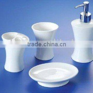 Porcelain bathroom accessories set JX-SA707