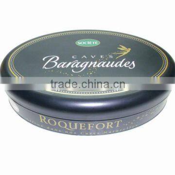 Oval Shaped Tin; Dongguan Tin Box; Gift Tin Can photo-2