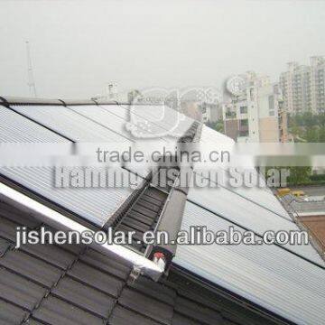 Solar water heating project for swimming pool or hotel or factory