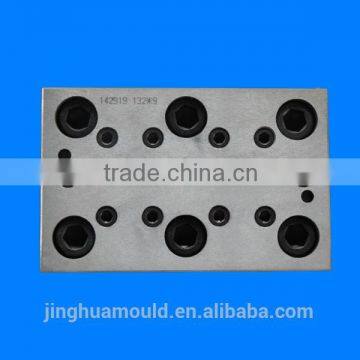 wood plastic composite wpc wood grain mould/wpc deck mould/sliding door mould