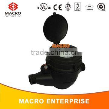 water treatment control multi jet vane wheel plastic water meter