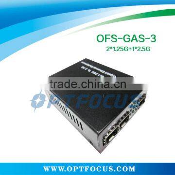 Two 1.25G to 2.5G Gigabit Ethernet Multiplexer photo-2