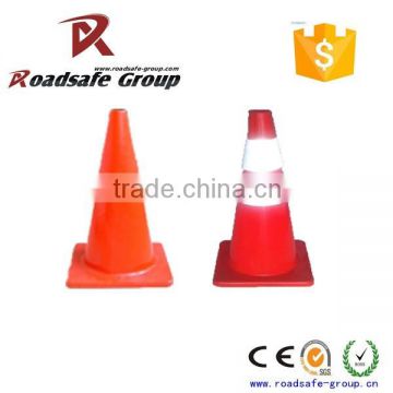 Flexible orange safety traffic cone used PVC traffic cones