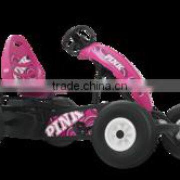 Compact Pink Go-Kart