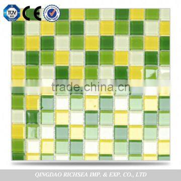 Lowest Price Bathroom Tile Art Glass Mosaic Tile