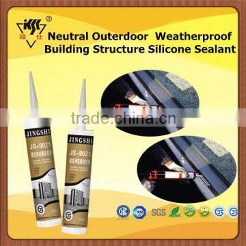 Neutral Outerdoor Weatherproof Building Structure Silicone Sealant