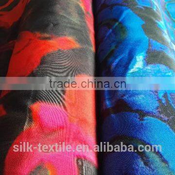 heavy CDC digital printing silk fabric