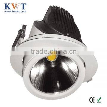 2014 popular price competitive Dimming Triac/0-10V Citizen cob Gimbal led downlight SAA CE ROHS