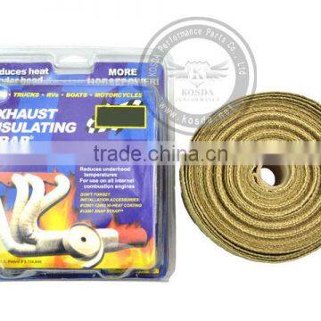 Manifold Header Exhaust Thermal Heat Tape Wrap Roll , heat insulating wrap