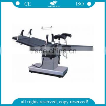 AG-OT003 CE ISO adjustable stainless steel electric hospital operating theatre table