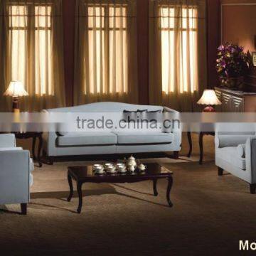 cafe sofas/wooden arm sofas/wooden frame cushion sofa HS208