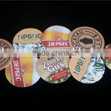 OEM wholsale absorbent paper coaster, cup mat for catuaba drink china supplier