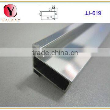 hidden frame polishing aluminium cabinet door frame