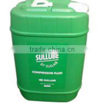 20 Liter Sullair compressor fluid oil and well carrier/shell compressor oil                        
                                                                                Supplier's Choice