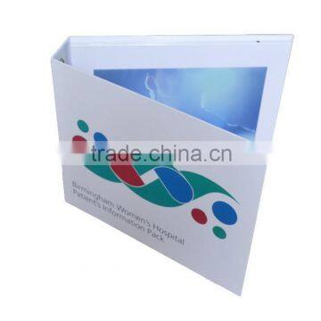 Promotion gift showing stand factory directly sale chinese sex video brochure LCD card