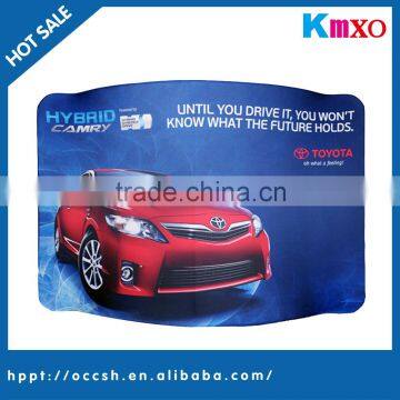 Wholesales Promotional Curved spandex fabric banner stand