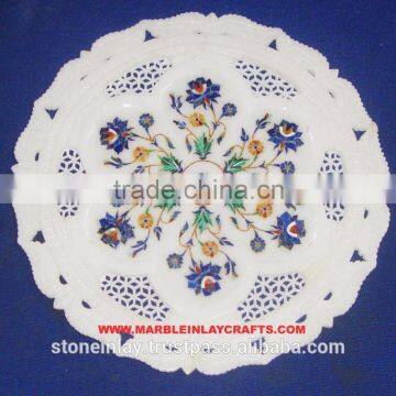 Marble Inlay Plate