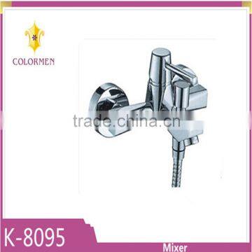 High quality copper single-lever bath/shower mixer