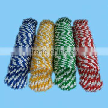 1/4 inch colorful polypropylene braided rope                        
                                                                                Supplier's Choice