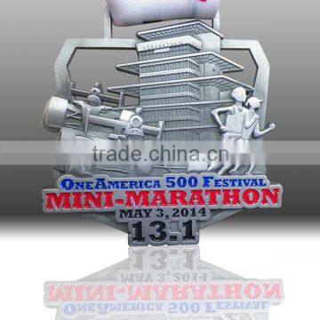 Cheap wholesale custom logo made metal award sport medal