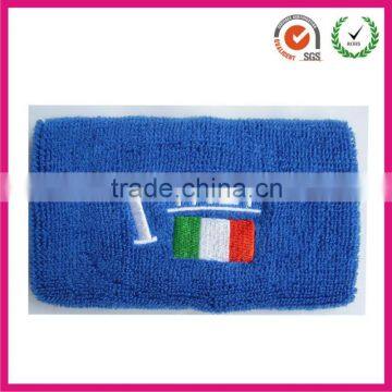 2013 Promotional Gift custom sports cotton embroidery sweatband