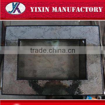 Decorative Classic Designed Crackle Glass Mosaic Mirror photo-3