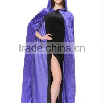 Carnival Elegant Ladies Fancy Dress Mysterious Women Instant Coat Costume photo-3