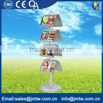 4 tire aluminum poster stand