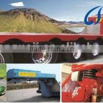 heavy duty semi trailer for transport bridge and abnormal shape cargo