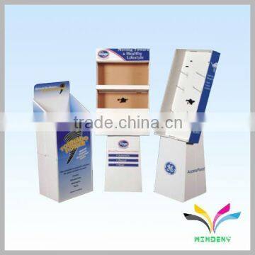 Wholesale China goods high quality hot selling fancy decorative christmas cardboard counter card display stands