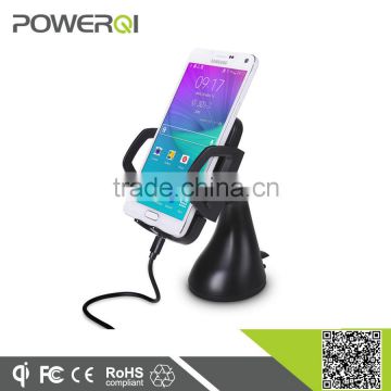 2016 Qi enabled 10W fast wireless car charger dock for Xiaomi Redmi Note 3 (FC50)