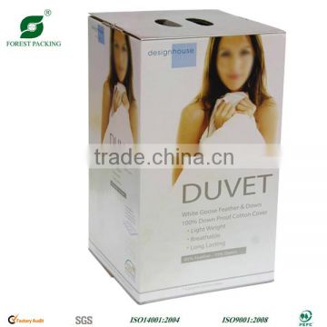 SMALL CUSTOMIZED CARTON DIE CUT BOX WITH LOGO FP032313