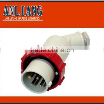 440V IEC 3Pin Industrial Electrical Watertight Male Plugs