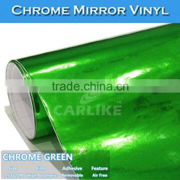 CARLIKE Hot Sale Chrome Stretch Film Vinyl Stickers Of Car