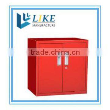 Smart red 2 door steel storage cupboard