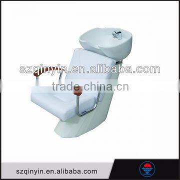 100% Good quality hairdressing salon wash basins bed cheap shampoo chairs