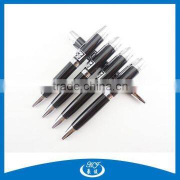 Promotional Cute Small Black Ball Pen Mini Flat Pen