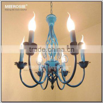 Cool Lights Cheap Mini Pendants Blue Chandelier Lighting MD2527