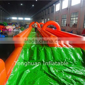 Custom inflatable slip n slide, water city with air cushion                        
                                                                                Supplier's Choice