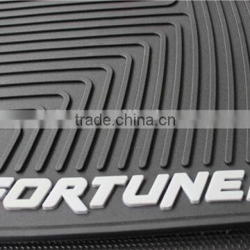 Auto Floor Mats (2 Row Set) Cargo Liner for Toyota Fortuner (Tan) photo-4