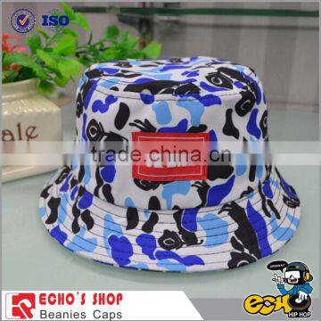 2015 high quality custom sublimation/cotton reversible bucket hat