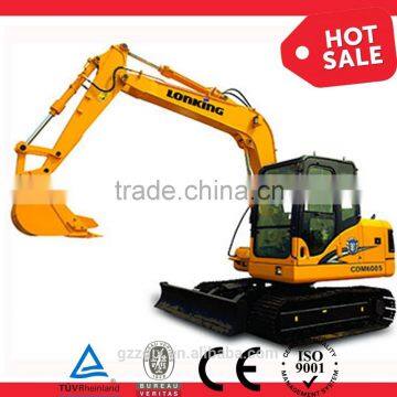 8.5ton lonking small crawler excavator for sale