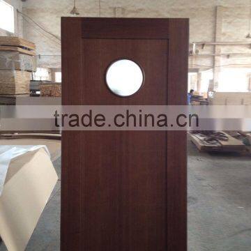 Chinese factory solid wood exterior entrance main door new design