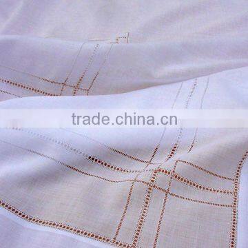 hemstitch tablecloth