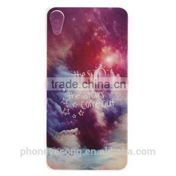For SONY Z4 Soft TPU Cover IMD Printing Cell Phone Case